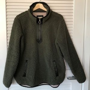 Abercrombie & Fitch Jackets & Coats - The Essential A&F Sherpa Fleece Abercrombie & Fitch Jackets & Coats - The Essential A&F Sherpa Fleece